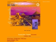 Screenshot of the NOVA Ancient Egypt website