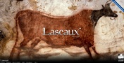 Prehistoric cave painting of an animal in Lascaux Caves